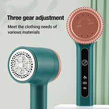 Load image into Gallery viewer, Household Hair Ball Trimmer Portable Electric Lint Remover Hairball Clothes Fizz Fluffs Removal USB Charging
