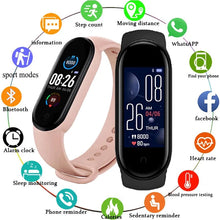 Load image into Gallery viewer, M5 Smart Watch Color Screen Step Counting Multi Sport Mode Smart Band iOS/Android
