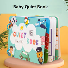Load image into Gallery viewer, Montessori Toys for Baby Quiet Books Children First Busy Book Learning Education Toy
