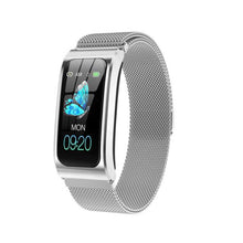 Load image into Gallery viewer, Luxury Smart Bracelet Smartwatch AK12, Bluetooth, Waterproof, Heart rate, iOS/Android
